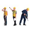 Professional Craft Construction Team Figures 1:64 Scale Resin Art Accessories For Model Railroad And Displays