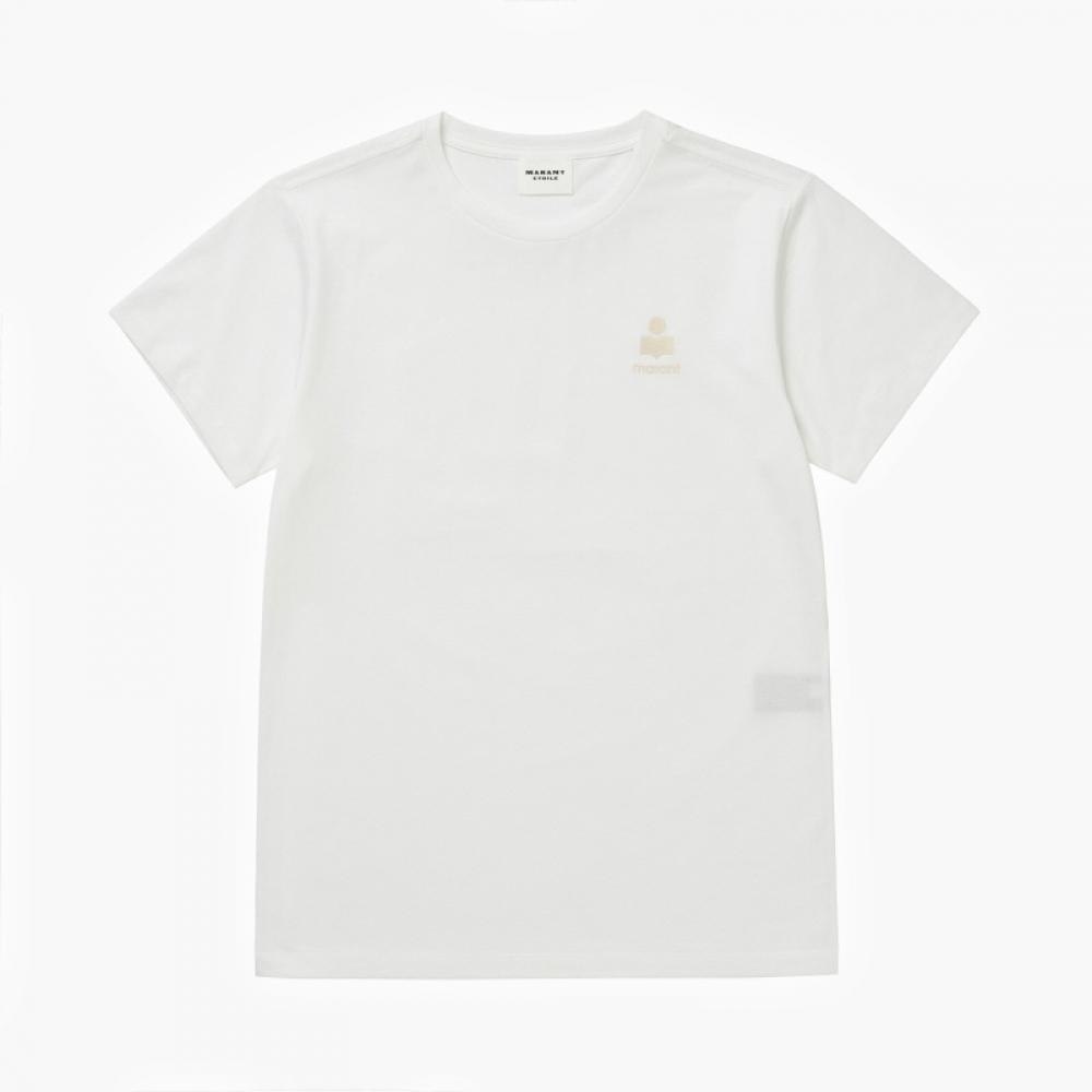 ISabelle Marant TS0070fa A1n98e 20wh Aby Abby Women S Short Sleeve Tee