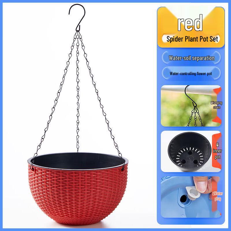 Creative Hanging Plant Basket with Chain