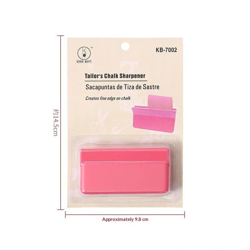 Tailors Chalk Sharpener, Powder Clip, Diy Sewing Accessories, Fabric Chalk Markers Easy Carrying Sturdy Home Sewing Accessories