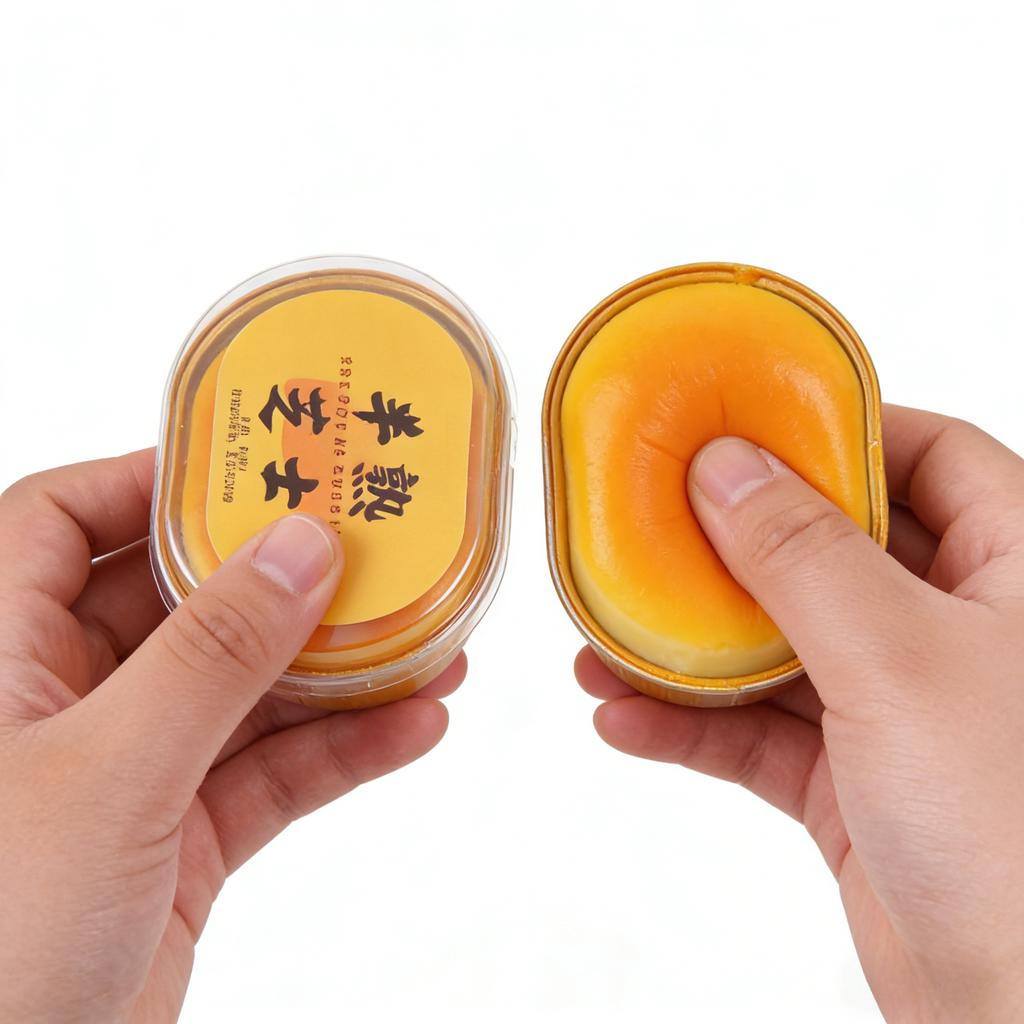 Maltose Bread Squishy: Super Soft Slow Rising Squeeze Toy, Sensory Stress Relief Fidget For Kids Adults, Food Scented Toy