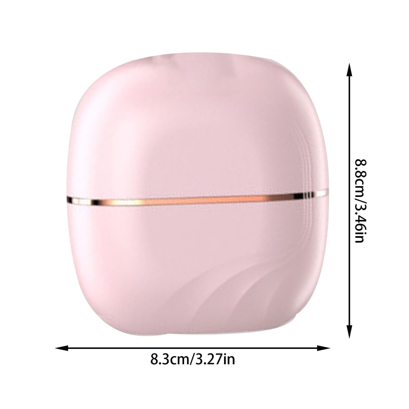 

2025 New Mini Straightener Rechargeable Portable Hair Straightener Brush Anti-Scald Shell Cordless USB Charging Straighteners розовый