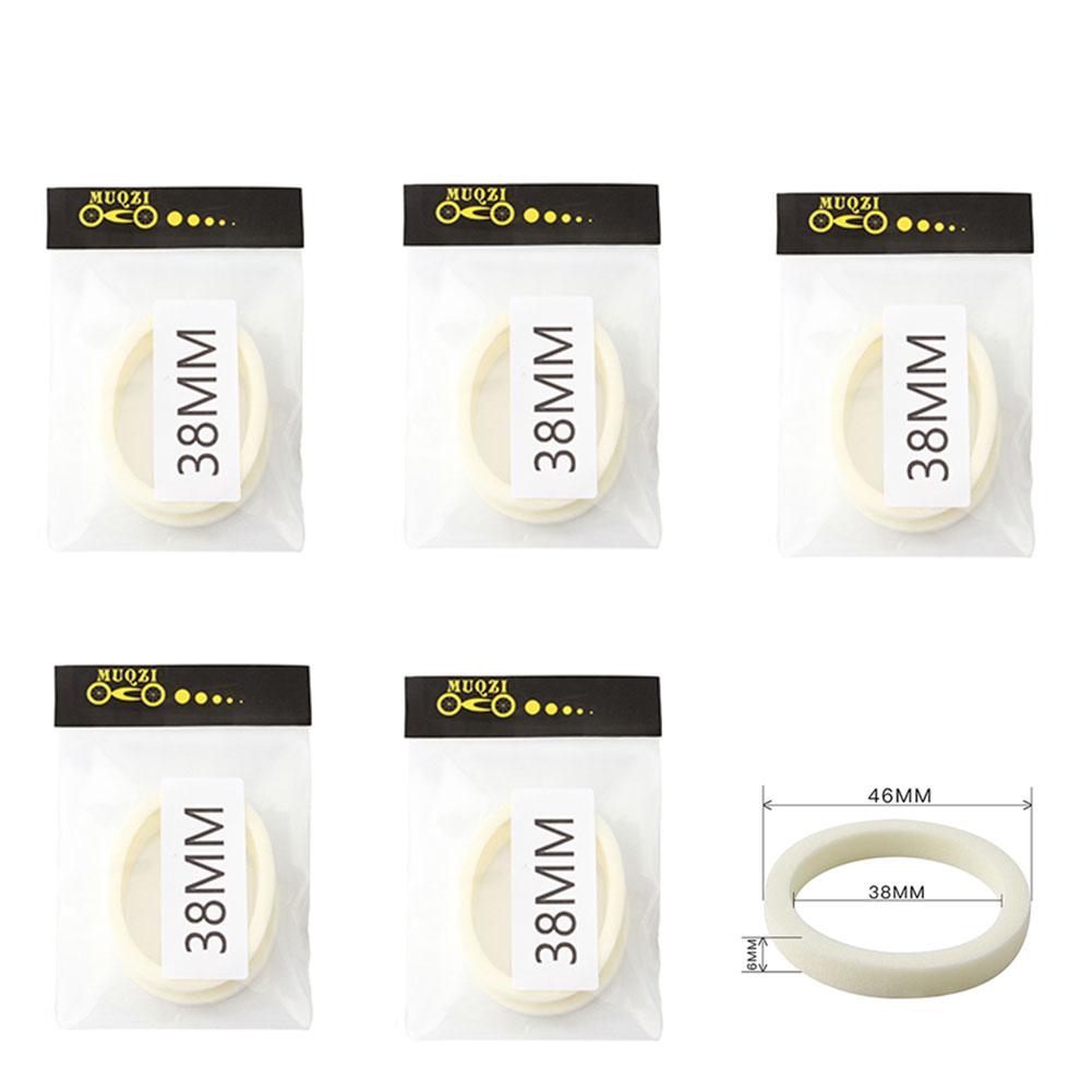 2/4/10PCS MTB Bike For Maintenance Sponge Ring Suspension For Oil Sealed Lubricating Sponge Ring Cycling Accessories
