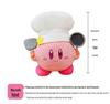 Adorable Kirby Chef Star Plush Toy - Perfect Sleeping Hug Pillow for Kids' Birthdays