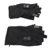 Fingerless Heated Gloves Cordless Portable Re Able Half Finger Heated Gloves for Working Studying Fishing