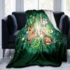 1pc Cute Little Animals Blanket, Home Decorative for All Seasons, Living Room, Travel, Camping, Car Blankets