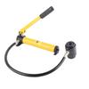 Set of Hydraulic Steel Plate Hole Punch Kit Hand Pump with 10 Dies Tool 16mm To 101mm