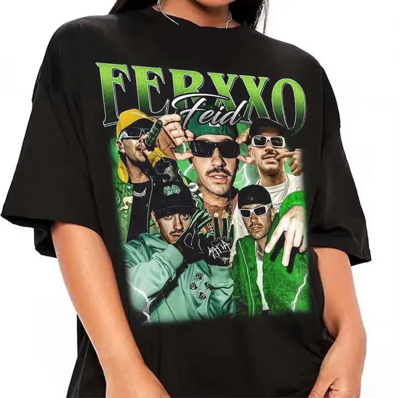 

26 summer Women Unisex Feid Ferxxo Rapper Concert Fans Tee Gift Unisex TShirt All Size S