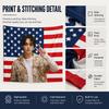 K-Pop Idol Tapestry flat print American Flag Stars Stripes Wall Hanging for Teen Bedroom Dorm Living Room Fan Gift
