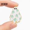 Halloween Pin Ghost Enamel Brooch, Cute Brooch Pin, Cartoon Funny Fashion Little Trendy Accessories for Bag Jacket Backpack Hat Pant Clothes