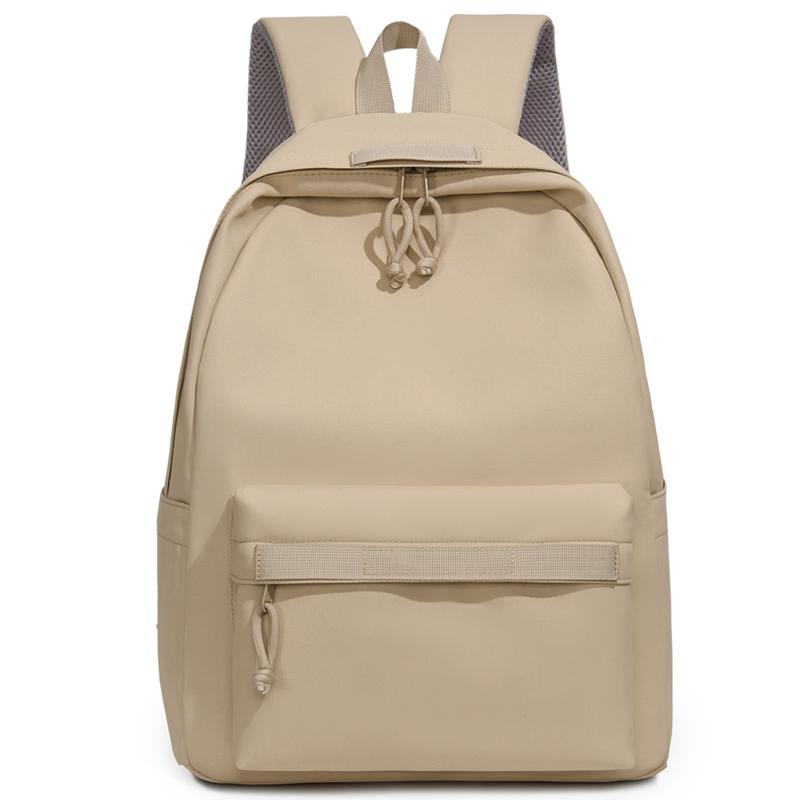 Однотонный школьный рюкзак унисекс в студенческом стиле Small