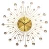 Beaded Diamond Crystals Jeweled Wall Clock For Living Room Decoration Gifts