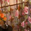 1 Stück Modern Modisch Retro Pfingstrose Bedruckt Transparent Schiere Fenstervorhang für Wohnzimmer Schlafzimmer Heimdekor Nuan Serie