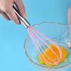Five-Piece Silicone Kitchen Tool Set: Egg Beater, Scraper, Steak Frying Spatula, and Drain Spatula. Ideal for Baking and Cooking.