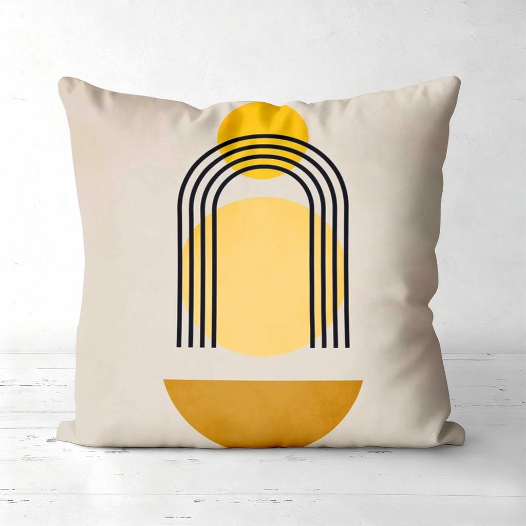 Modern Geometric Pattern Throw Pillow Cushions Set Polyester pillowcase, sofa decorative cushion cov Headboard Pillow