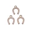 Vintage Horseshoe Charms Alloy Metal Pendants For DIY Jewelry Lucky Themed Accessories