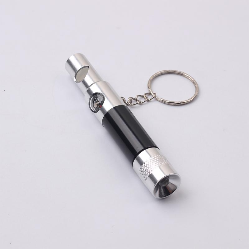 Whistle With Flashlight Quality Emergency Kit Keychain Climbing Keyring Portable Survival Outdoor Whistle 3-In-1 Flashlight Comp