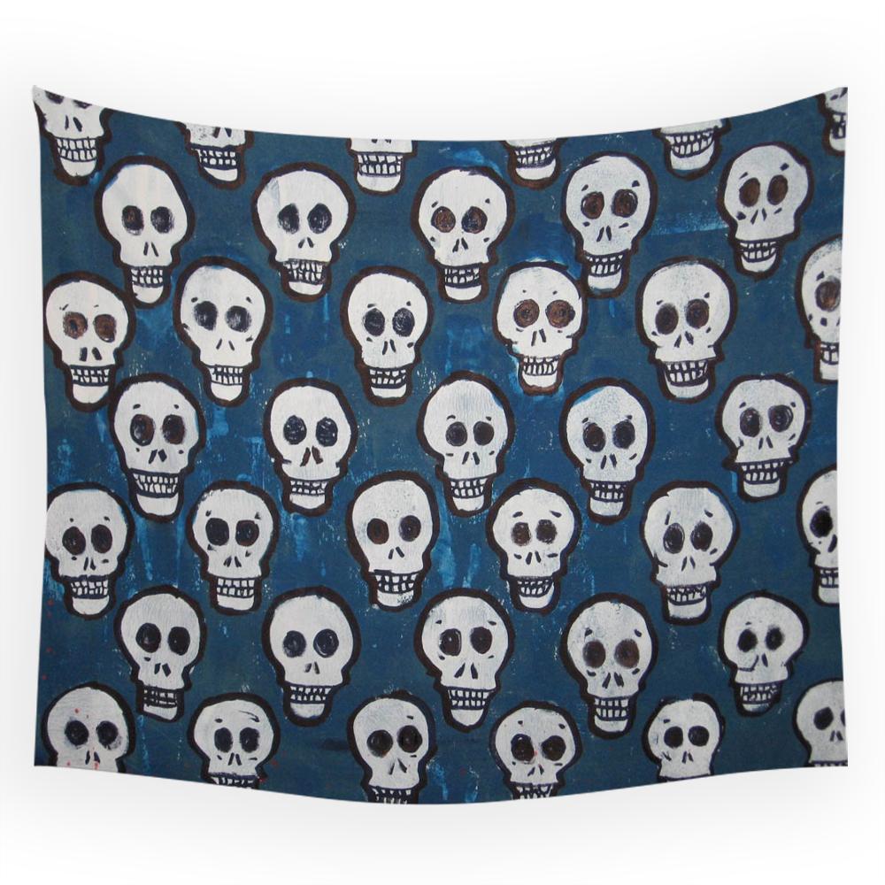 Praying Bones Skull Tapestry New Aesthetic Art Skull Tapestry Home Decoration Beautiful Bedroom Living Room Decoration