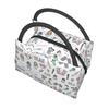 Doctors Nurse Print Thermal Lunch Bag Women Portable Insulated Cooler Bag for Picnic Work Reusable Packed Lunch Box Bags