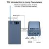 T12 Quick Charge Qc3.0 Diy 12 X 18650 Battery Power Bank Case Holder Portable Battery Storage Box With Lcd Display
