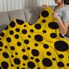 Blanket For Soft Pattern Throw Blanket for Picnic Y-Yayoi-K-Kusama Fashion Art Bed Sofa Home Bedroom Cozy Warm Comfortable