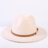 Popular European and American classic simple flat-brimmed top hat men's and women's fashionable and elegant versatile jazz hat top hat
