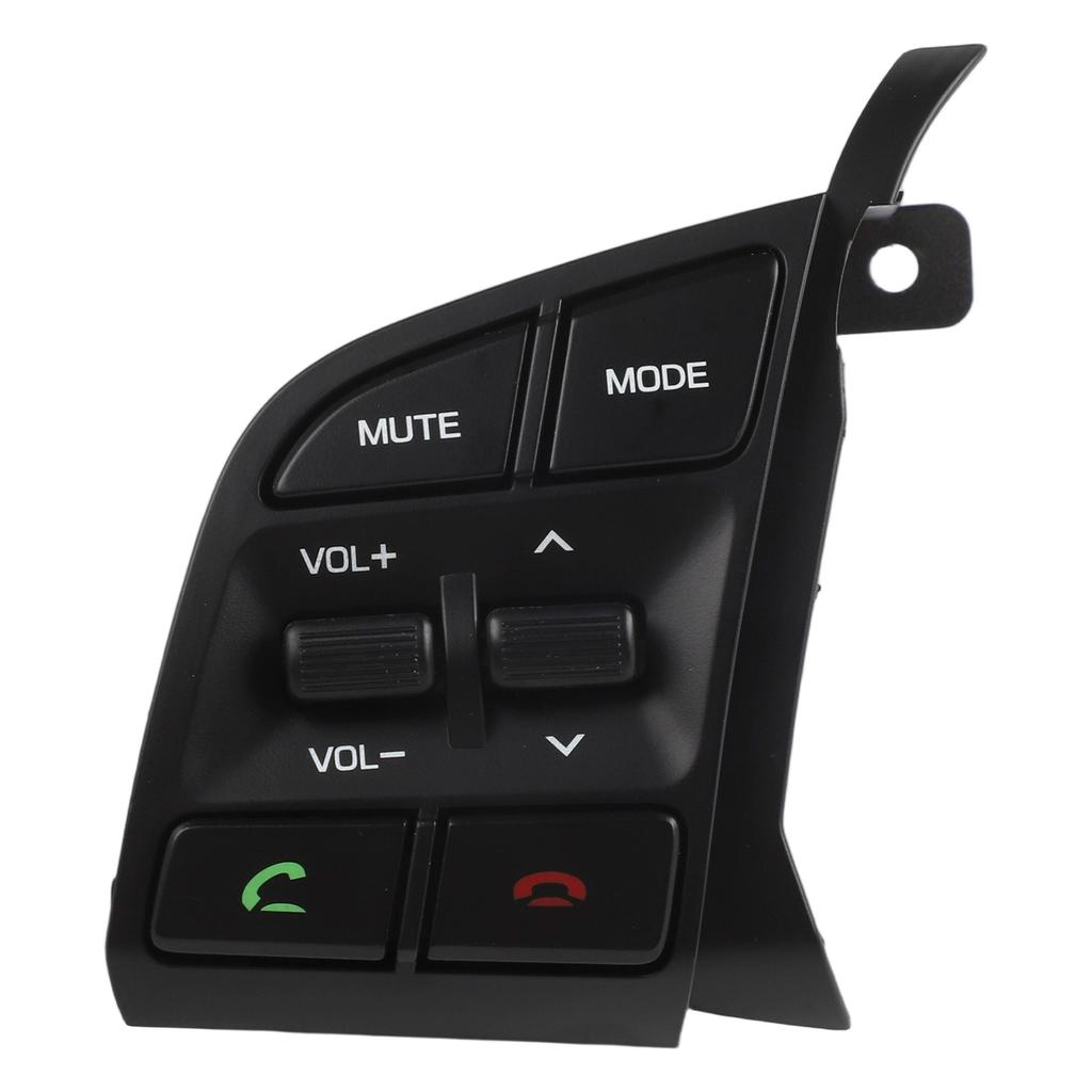 Left Steering Wheel Control Switch Button for Hyundai Tucson 2015 2018 Models with OEM Number 96710D35004X ABS Material