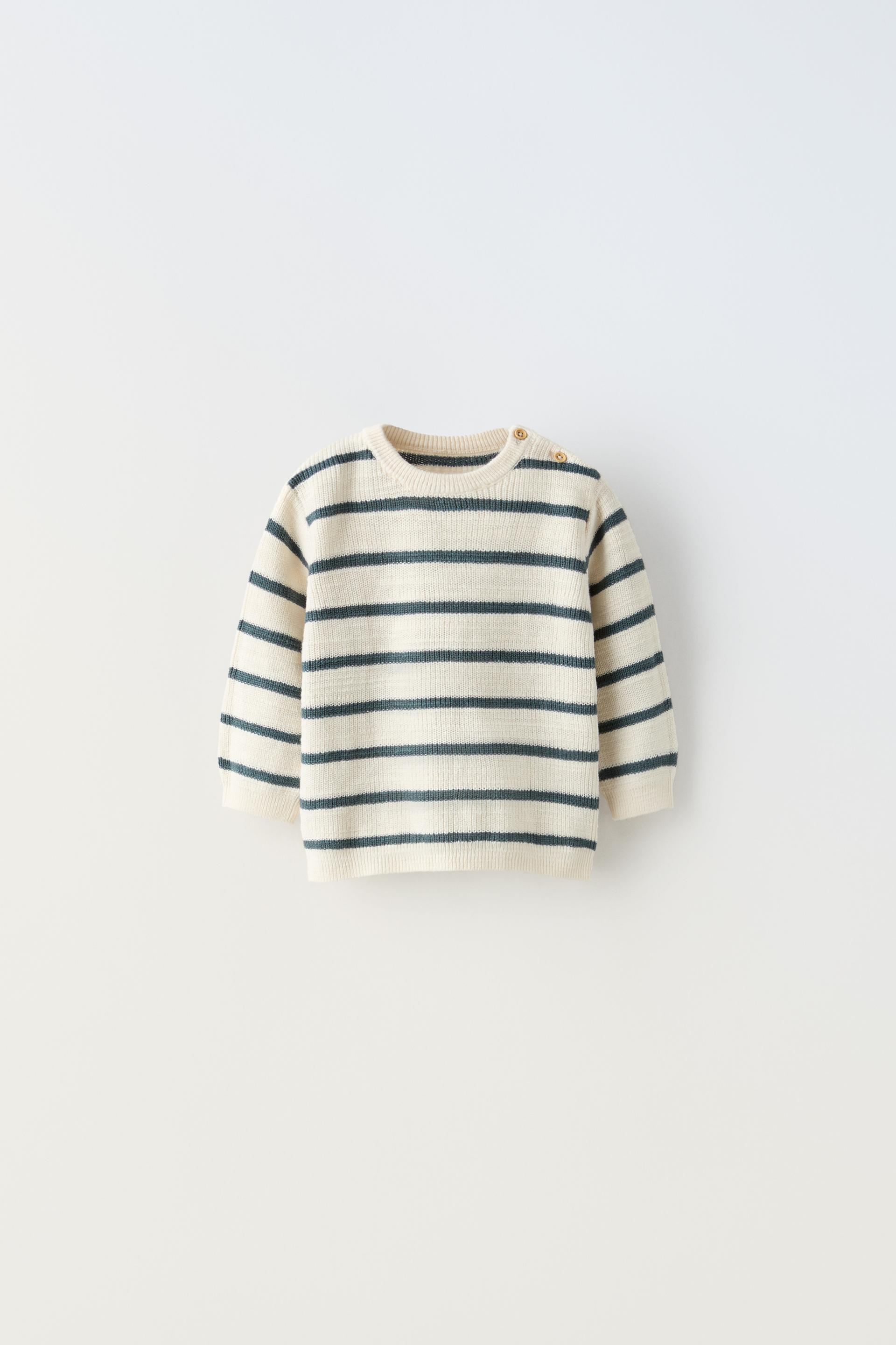 

ТРИКОТАЖНЫЙ СВИТЕР В ПОЛОСКУ