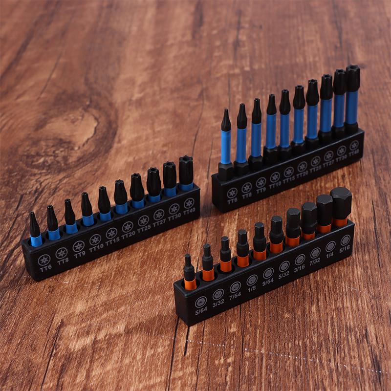 21/10 szt. Zestaw wierteł udarowych do metalu Star Stal S2 Główka sześciokątna Uchwyt magnetyczny Uchwyt na bity wkrętakowe Klucz Narzędzia do wiertarki elektrycznej