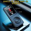 Portable MP3 Player Bluetooth-compatible Wireless Auxiliary Connectivity 1.8Inch Display Music Player E-Book Voice Recorder
