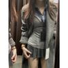 American Pure Lust Bottoming Shirt for Women In Autumn and Winter Slim Waist and Sweet Girl's Upper