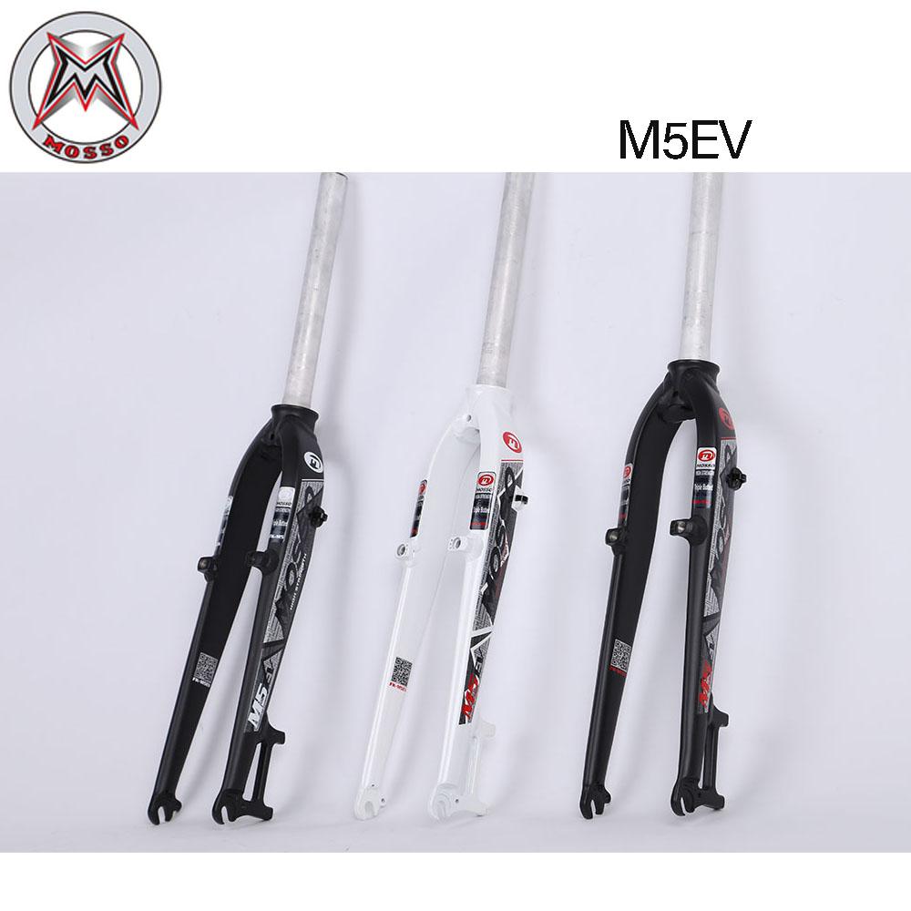 Furcă Bicicletă Mosso M5L M5EV MTB Bicicletă de Șosea Potrivită pentru 26/ 27.5/ 29ER Aliaj de Aluminiu Furcă Bicicletă V/Disc Furci Față Conică Lucios Mat