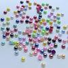 AB Color Abs 6mm Semi-round Beads Diy Jewelry Button Dress Decorative Beads Handmade Accessories 200 Pieces/batch