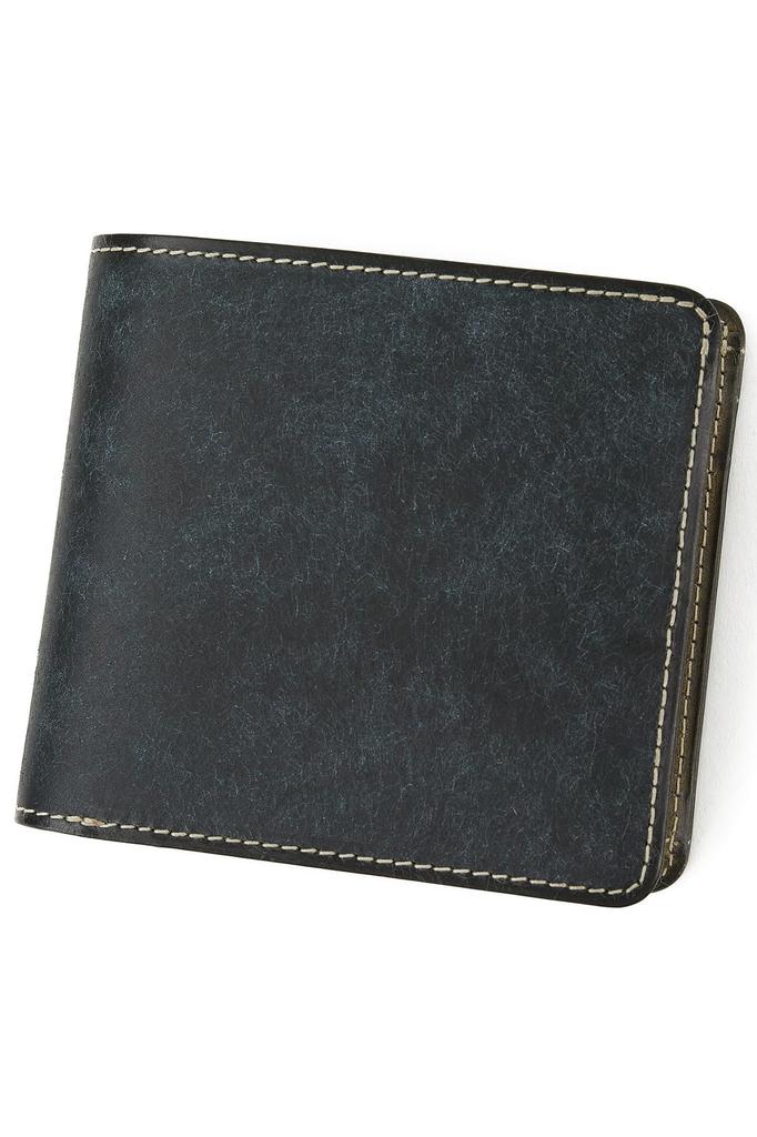 Corbo Men's Genuine Leather Bi-fold Wallet, Navy, CO-1LN-1701-73