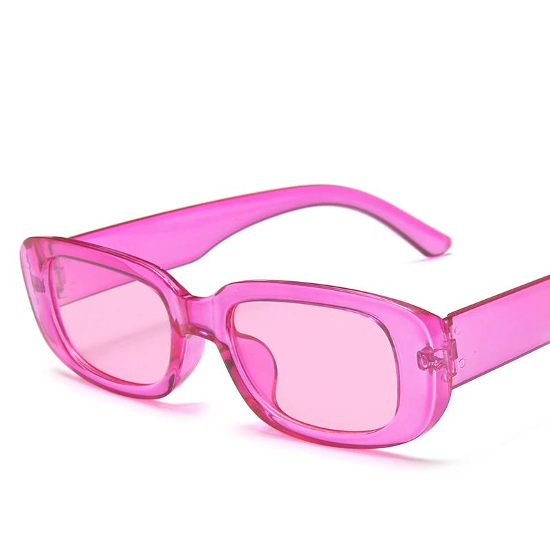 Summer Sunglasses Trend Square Frame Rectangle Glasses Brand Designer Sunglasses Fashion Personalized Glasses Women
