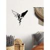 1pc Gothic Demon Angel Metal Wall Art Gothic Home Decor Iron Craft Ornament For Room Personalized Gift