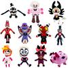 Nuovo Alastor Peluche Adam Hazbined Cos Hotels Costume morbido farcito Simpatico peluche Figura Hells For Children Regalo di Natale per bambini