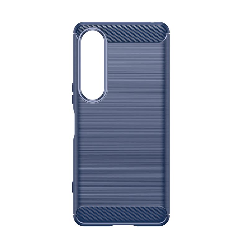 Für Sony Xperia 1VII VI V IV III II Hülle Kohlefaser Stoßfest Silikon Rückseite für Xperial 1 VII Handyhülle