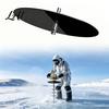 Metal Drill Adapter Ice Auger Adapter Fishing Stopper Disc Anti-Drop Attachment Plate Stainless Steel Accessories Safety Plate