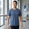 Men Athletic T-shirt Breathable Quick-Drying Summer Sports Tee Mesh Loose Fit T-shirt for Gym Outdoor Workout