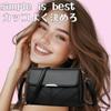 ORIJIRI Women's Small Shoulder Bag, Wallet, Cute Handbag, PU Leather, 3-Way Mini Shoulder Bag
