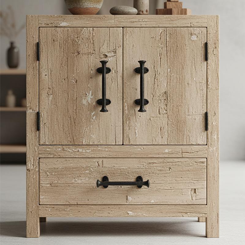 American Country Retro Cast Iron Door Handle Industrial Style Restaurant Kitchen Cabinet Drawer Small Handle