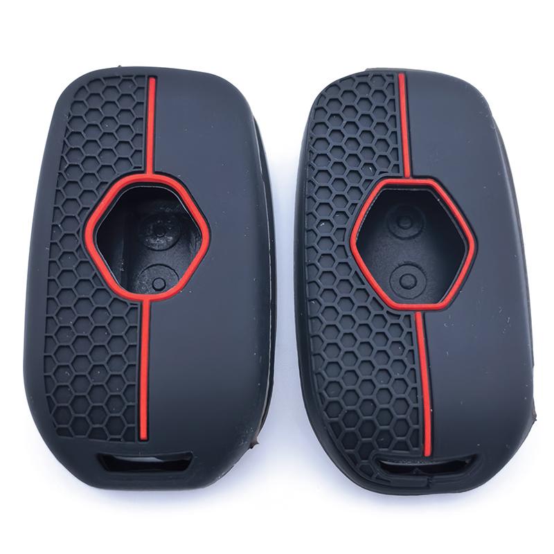 Silicone Car Remote Key Case Cover For Renault Kwid  Kadjar Captur Megane Sandero Stepway Logan Clio 5  Arkana