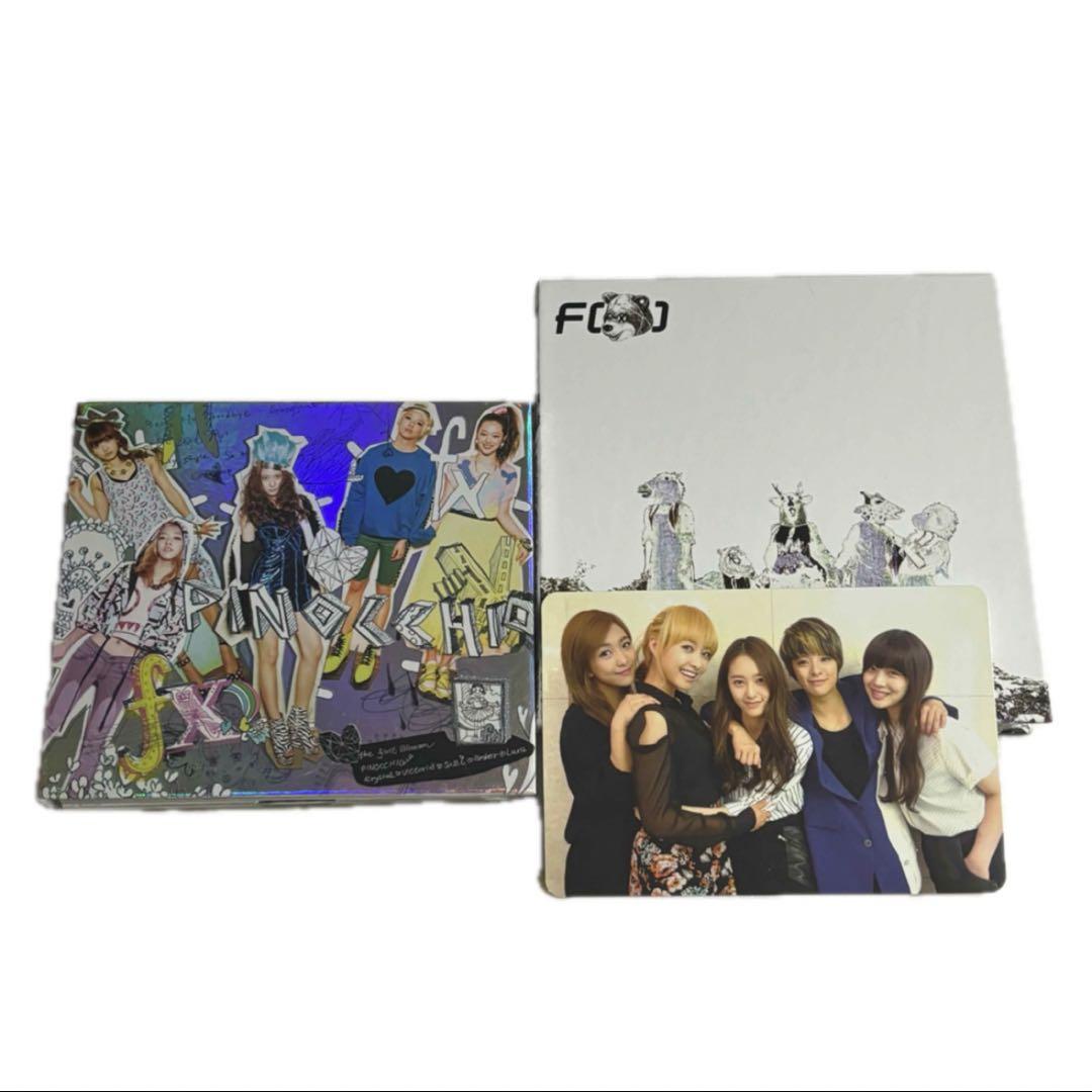 

[USED] f(x) PINOCCHIO Electric shock CD with trading card