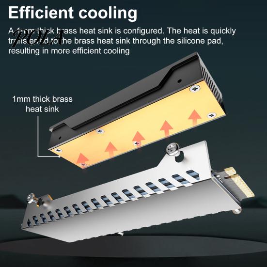 SSD Cooler Heat Sink with Fan Easy to Use Universal Compatibility M.2 Drive 5V 3 Pin ARGB Hard Disk Radiator Optimal Performance
