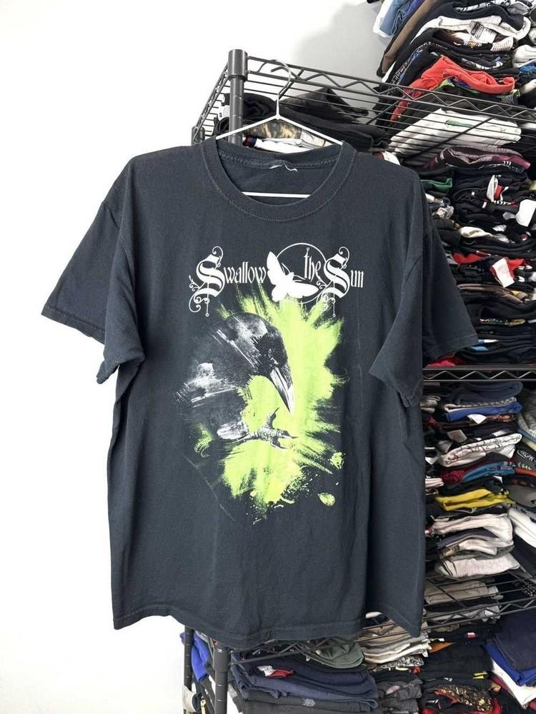 Swallow The Sun Band Rock Black Cotton All size S-5XL T Shirt HT251 Unisex T-Shirt XXXXL