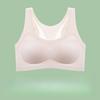 Sportovní podprsenka Dámská vesta Jednobarevná Bezešvá podprsenka Shromažďující Spodní prádlo Neviditelná podprsenka Push Up podprsenka