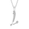 Collar de Acero Inoxidable Con 26 Caracteres Alfabéticos