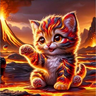 Nouvelle Arrivée Peinture Diamant Tigre Animal Strass Image Mosaïque Kit d'Artisanat Broderie Peinture Cristal 2025