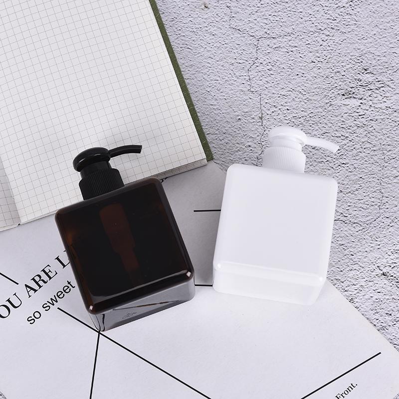 250 ml Lotion Flasche Quadratische leere Plastikflasche Shampoo Gesicht waschen Flasche